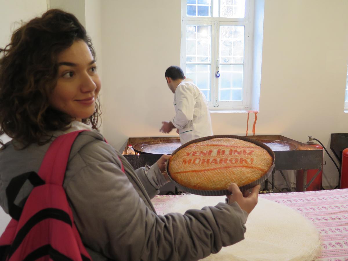 Canal Hostel Шеки Экстерьер фото